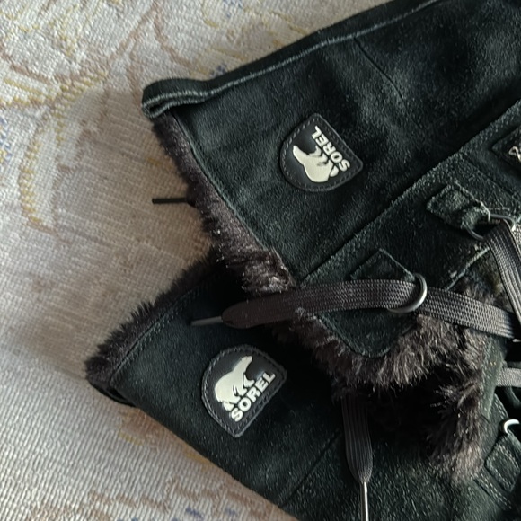 Sorel TIVOLI Suede Water Resistant Boots Size 7.5 - Picture 5 of 9